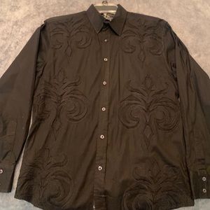 Roar Button Down Dress Shirt